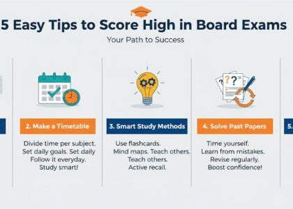 Easy Tips to Score High in Board Exams